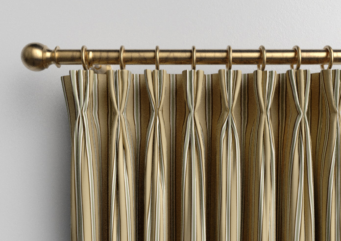 The British Stripe Co. Mary, Derwent No.1 - Made to Measure Curtains - Image 11